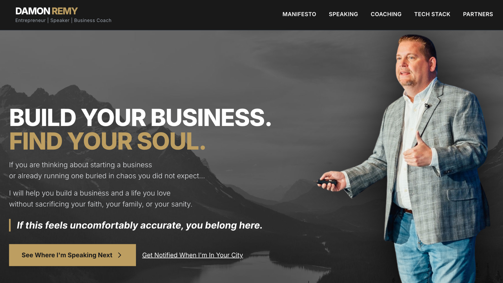 Build Your Business. Find Your Soul. | Damon Remy